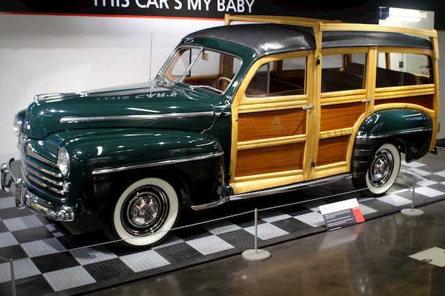View more about Actual Woody Wagon, surfers dream car