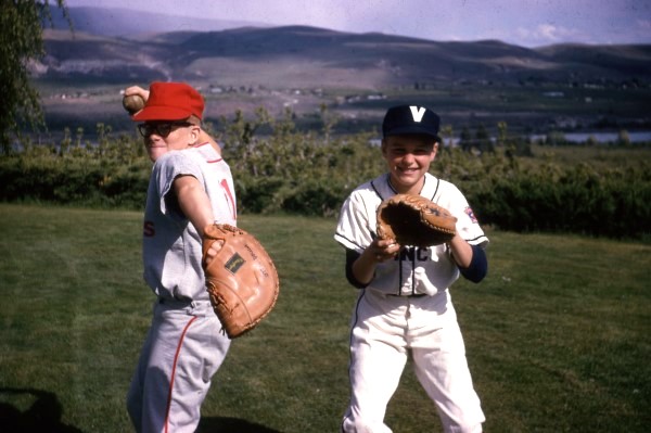Boys Playing Baseball
